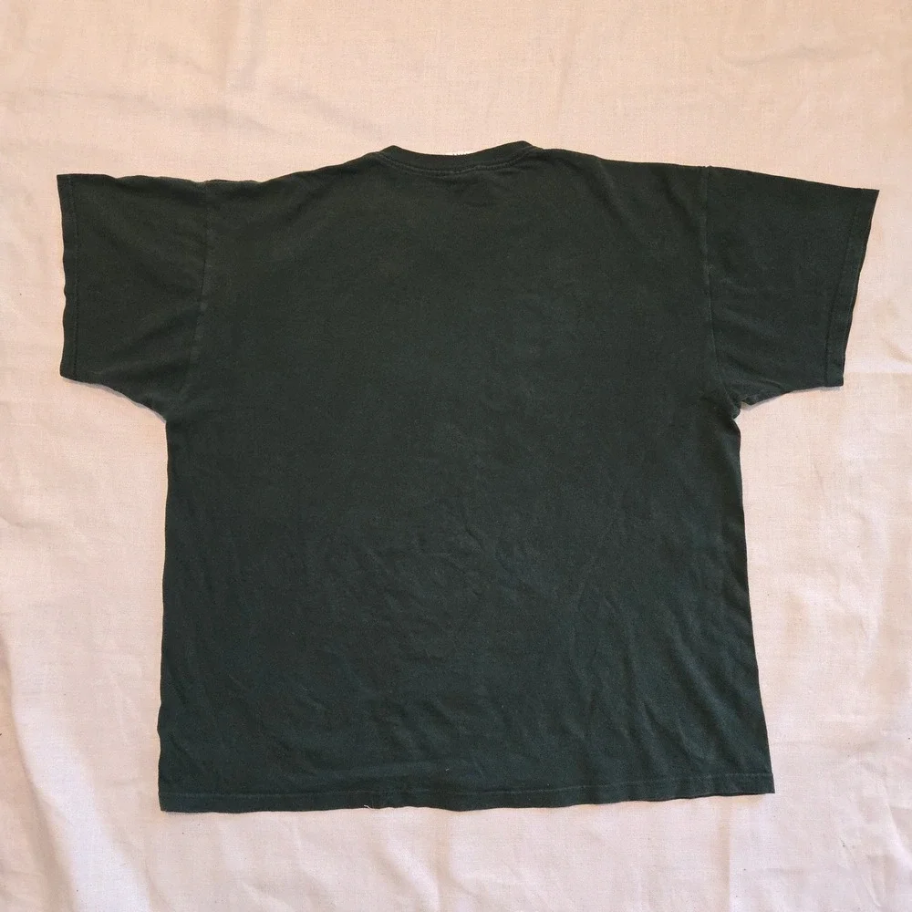 VTG Family Guy Brian Griffin Tee Shirt Mens XL DO I KNOW YOU? Green Cartoon FOTL